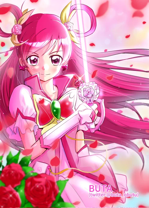 女児向けアニメとアメコミ絵を描きますのよ#私はこういう絵師です見た絵師全員参加 