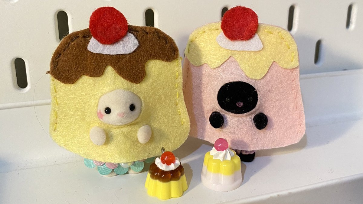 Pre-order⋆౨ৎ˚⟡˖ ࣪
Pudding critter costume ୧ ‧₊˚ 🍮 ⋅ ☆

₱70 each 

Available slots:
★ pink: 5
★ original: 5 

comment “m + quantity + color”  
example: m 1 pink 

t. wts lfb critters costume pudding felt costume ph