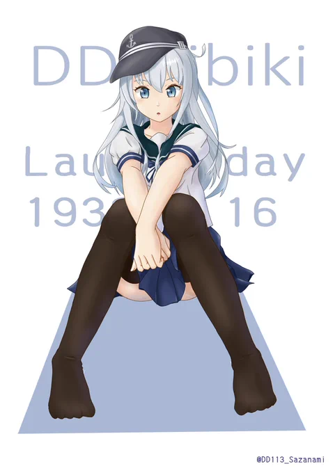 こういう、ロゴの前にキャラを配置するの好きなんだけどね?11周年の春雨ちゃんもこのスタイルで背景作るわぁ文字が見えない?こまけぇこたぁいいんだぉ!() 