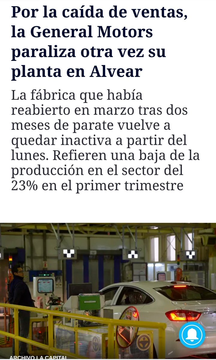 Casi el 70% de los empleados de General Motors votaron a este gobierno por que 'así no podíamos seguir y hacía falta un cambio'
Al desagradecido que olvida quien lo ayudó, la miseria le refresca la memoria...
Muy buen Juan Domingo para todos y todas ✌️
#DetrasDeLasNoticias