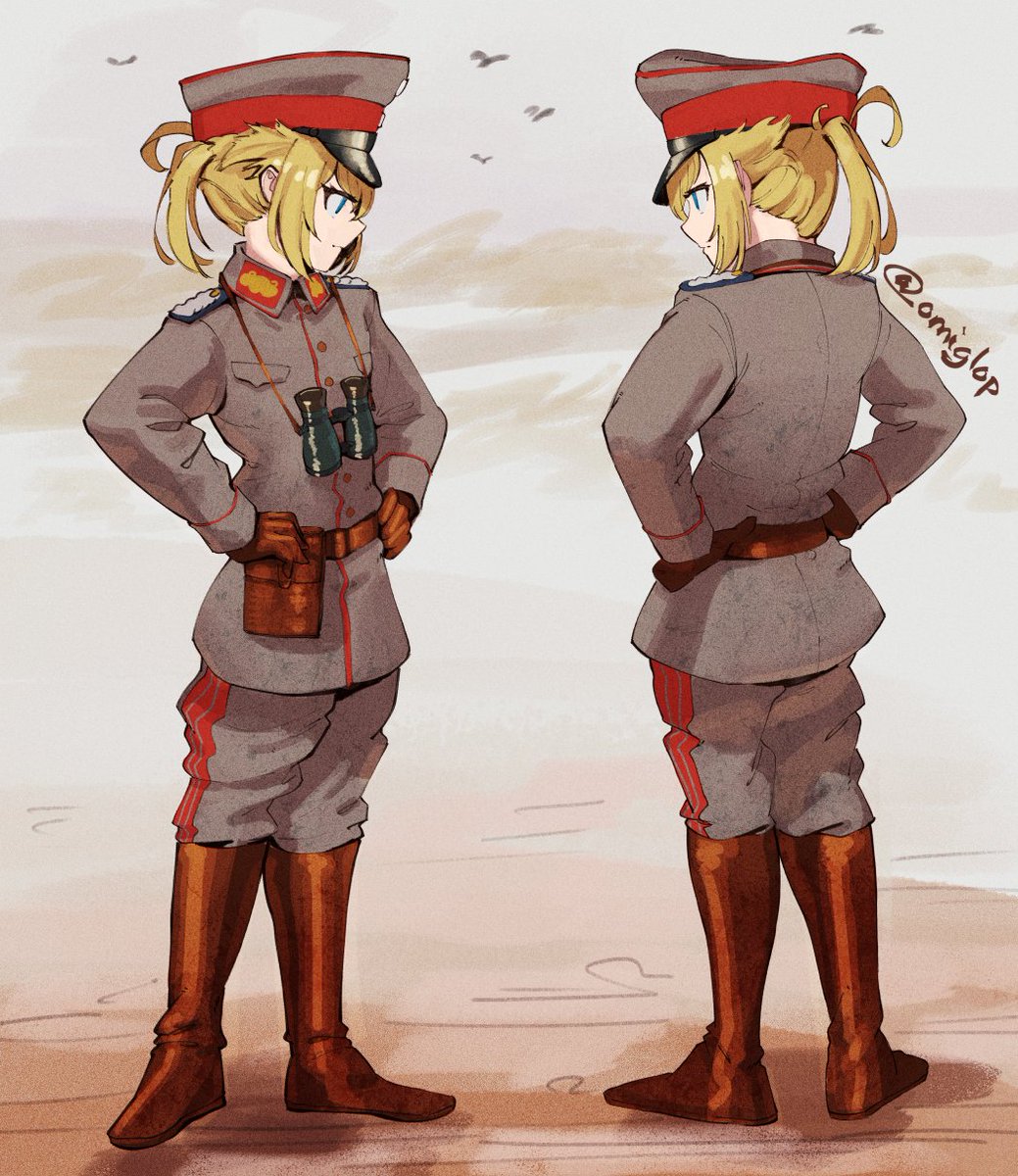 Tanya in WW1 uniform