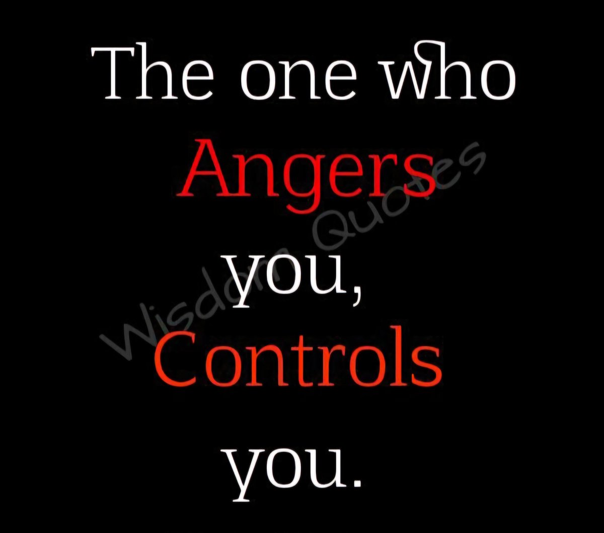 🙏 I have to learn to keep calm