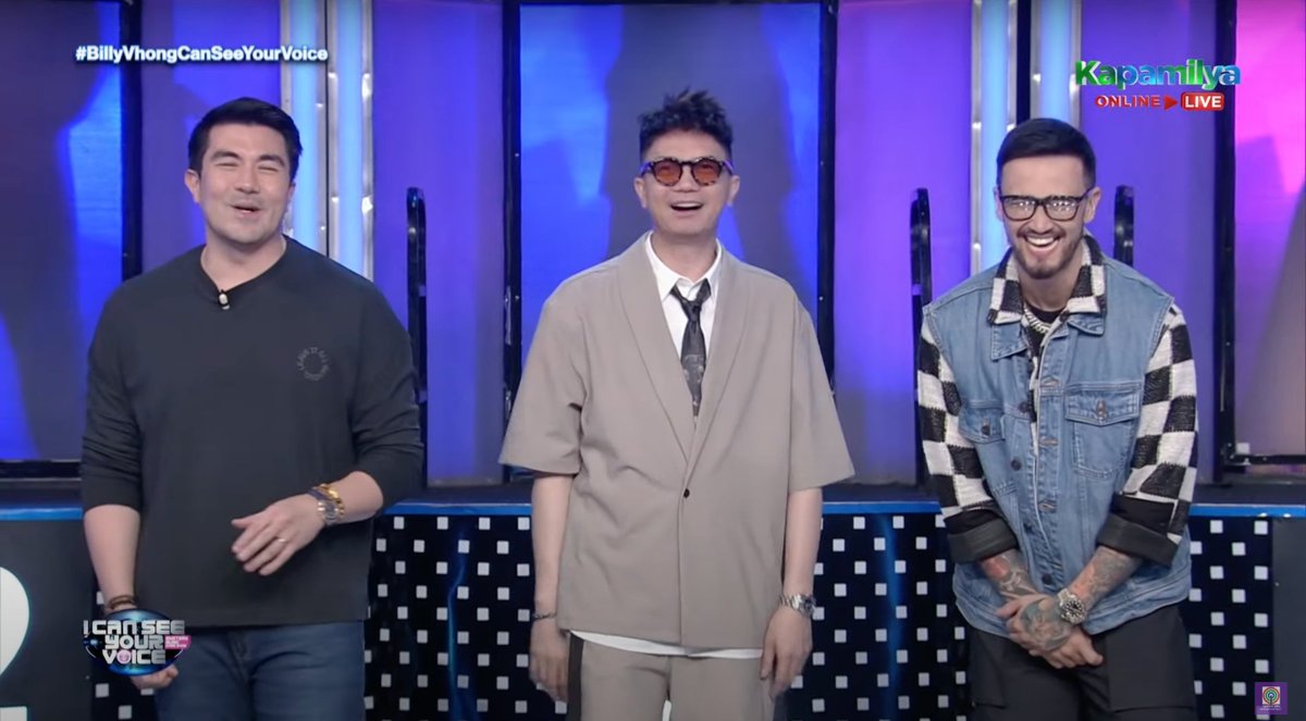 🔎 Sasamahan tayo sa kulitan at hulaan ngayong birthday episode ni Kuys Luis - Kuys Billy and Vhong sa #ICanSeeYourVoice! #BillyVhongCanSeeYourVoice WATCH MORE VIDEOS HERE: youtube.com/@ICSYVPH youtube.com/@ICSYVPH