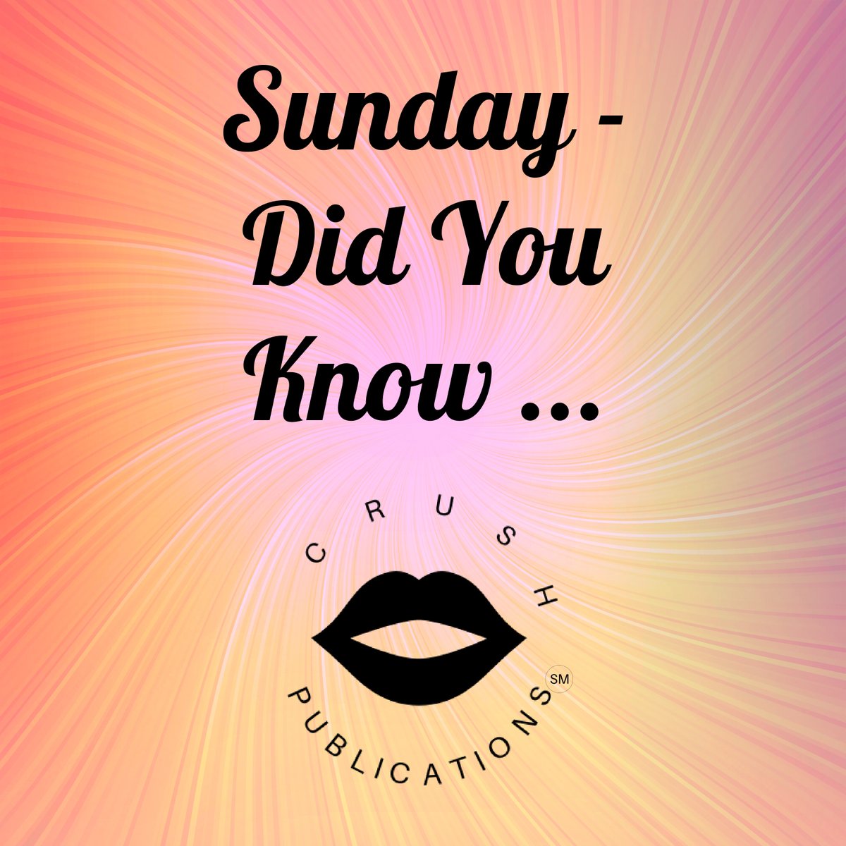 Did you know: Women get erections! The clit is made of the same spongy tissue as a penis and expands and becomes engorged with blood flow when aroused. #DidYouKnowSunday