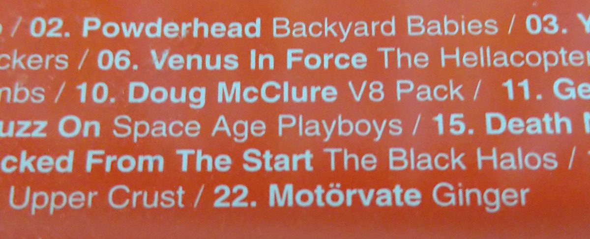 love_rock_beer's tweet photo. 2曲目、22曲目は一生聴く🤓🤘
#BackyardBabies
#Powderhead
#Ginger
#Motörvate https://t.co/TlJmVcMnTF