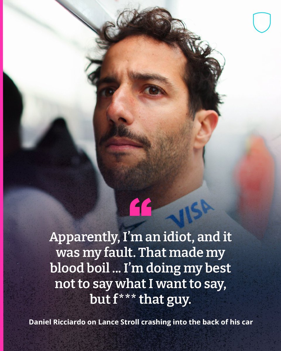 As he fights to save his Formula One career, Daniel Ricciardo has said what he thinks of the contact that ruined his best chance of finishing in the points this season.

MORE ➡️ bit.ly/44a0pFF