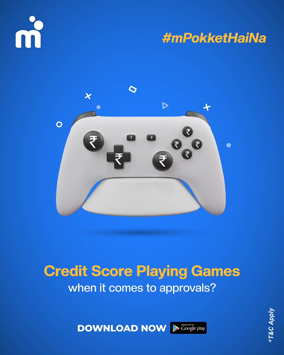 Tired of playing the waiting game when it comes to your credit score and timely approvals? Ditch the cash worries and ace your financial game🏆kyunki ab #mPokketHaiNa😎🤘 #FinancialFreedom #QuickLoans #DownloadNow #InstantLoan #InstantMoney #InstantCash #Fintech #mPokket