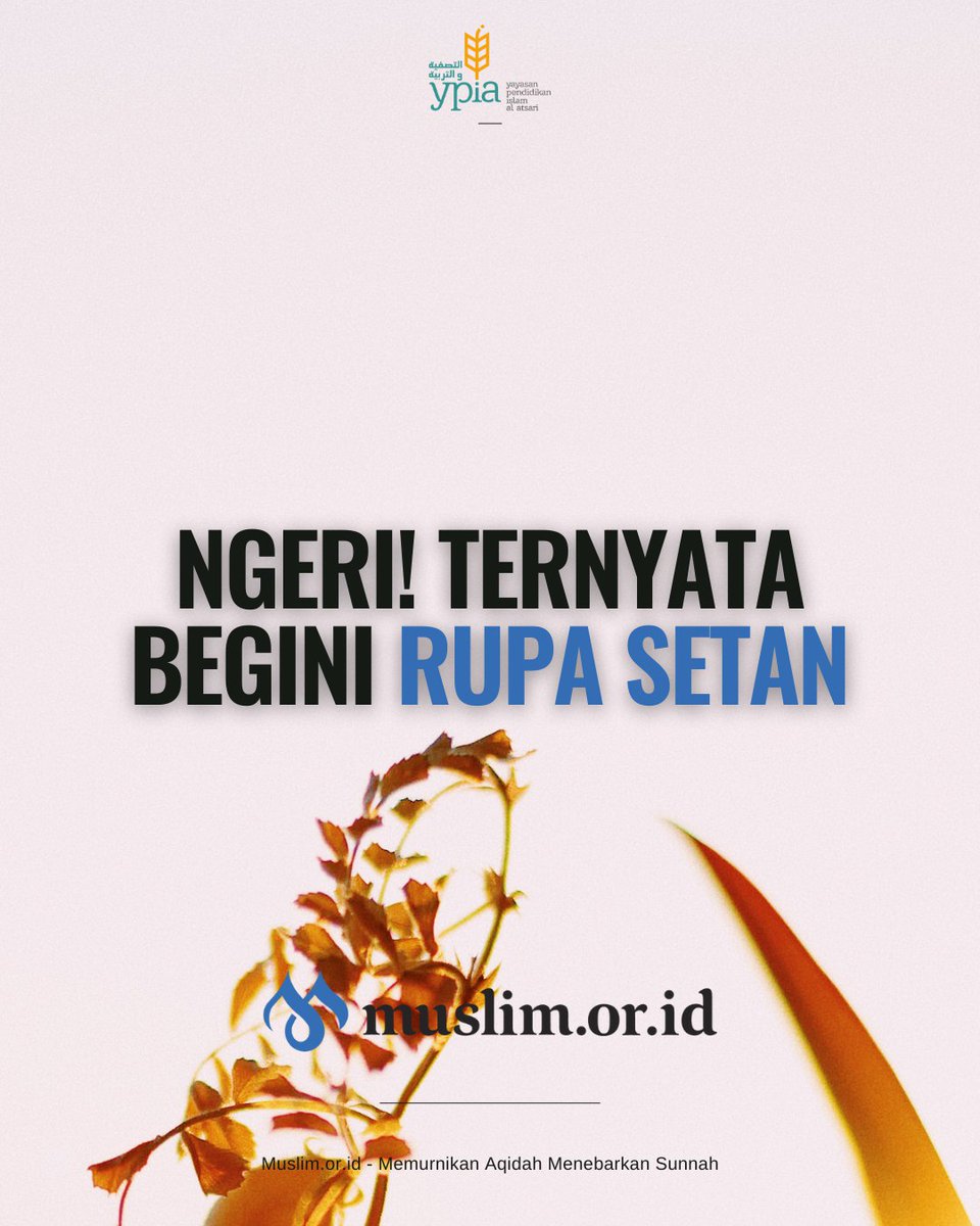 muslimorid's tweet photo. Ngeri! Ternyata Begini Rupa Setan https://t.co/z1QsuWg4tJ