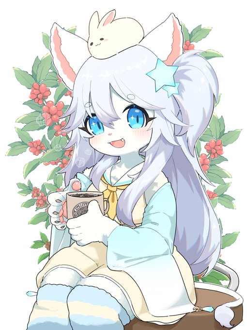 けだまびよりさんで珈琲豆買ったときに知ってから描いてみたかったフィードラさん
#フィードラアート 