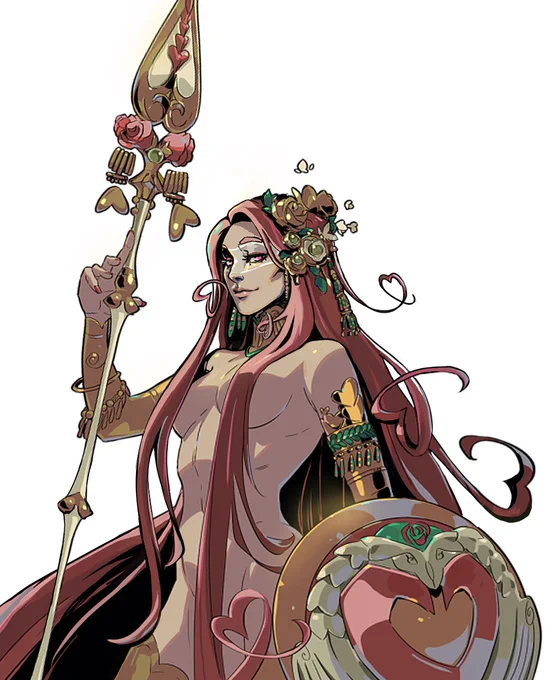quick self indulgent Aphrodite overpaint; I miss her Hades 1 features #hades2 
