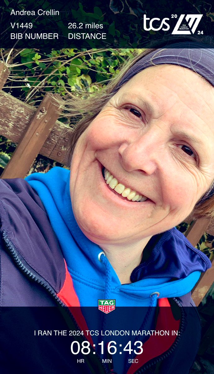 ValerieBarlow6's tweet photo. London marathon 2024…consider yourself #londone #classof2024 #virtualmarathon 🩵 @LondonMarathon https://t.co/wJPTNEWsKa