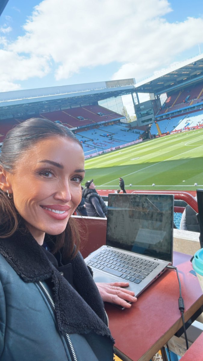 Making my premier league debut today for @talkSPORT 🥳 Reports live from Villa park, as Villa take on Bournemouth