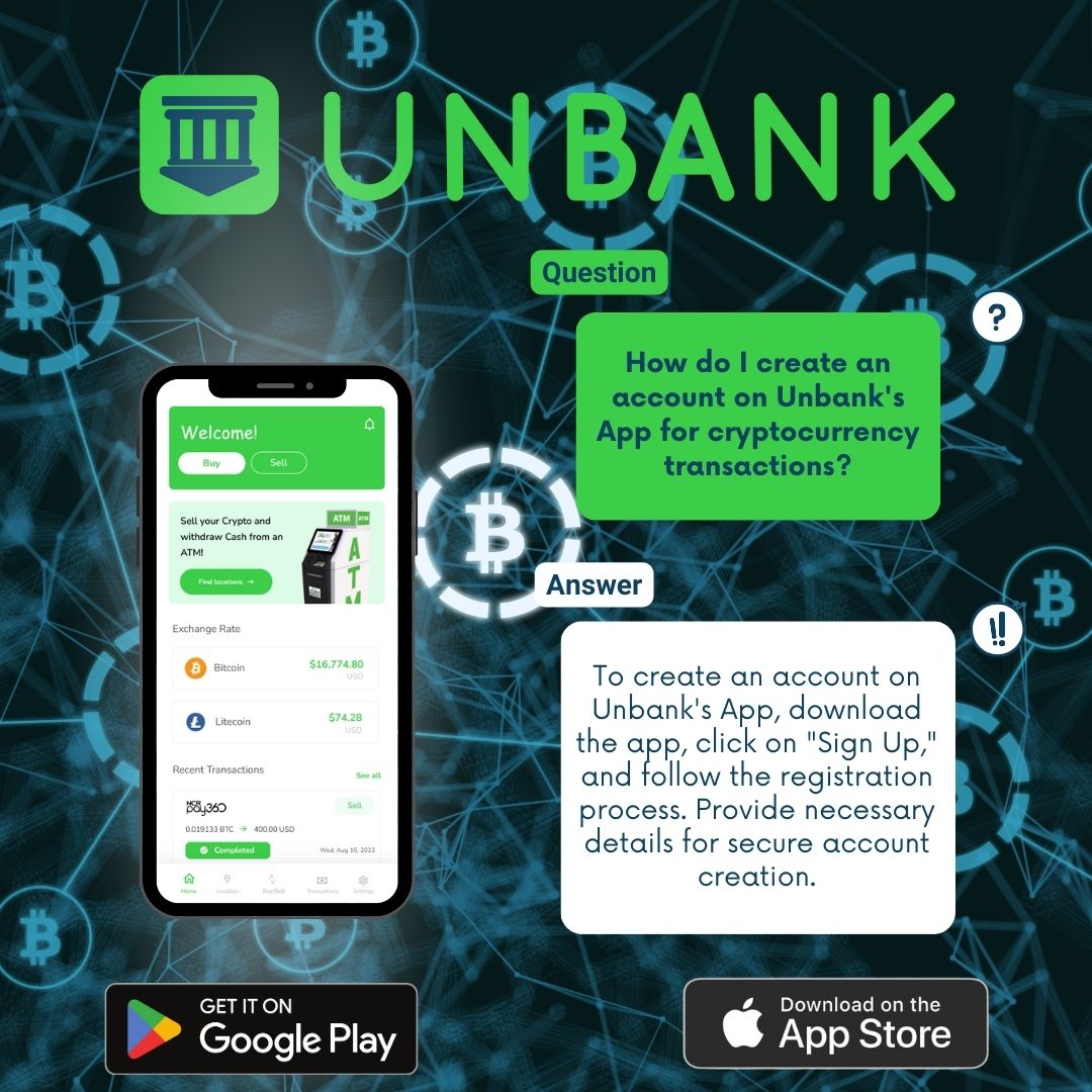 Dive into the crypto realm with Unbank! Our Frequently Asked Questions provide the compass. #crypto #cryptotrading #cryptoapp #mobileapp #unbankatm #cryptoinvestment #cryptoinnovation #unbank #faq