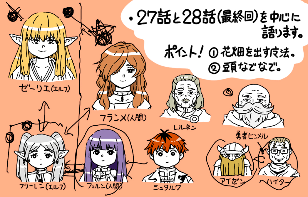 『アニメ葬送のフリーレン感想回』の配信終わりました!
少し踏み込んだお話もしましたが、話しやすい雰囲気の中、楽しくお話することができました。
嬉しかったです!
是非、改めて27話28話を見返してみてね!
また、こんな配信ができたらいいな。 