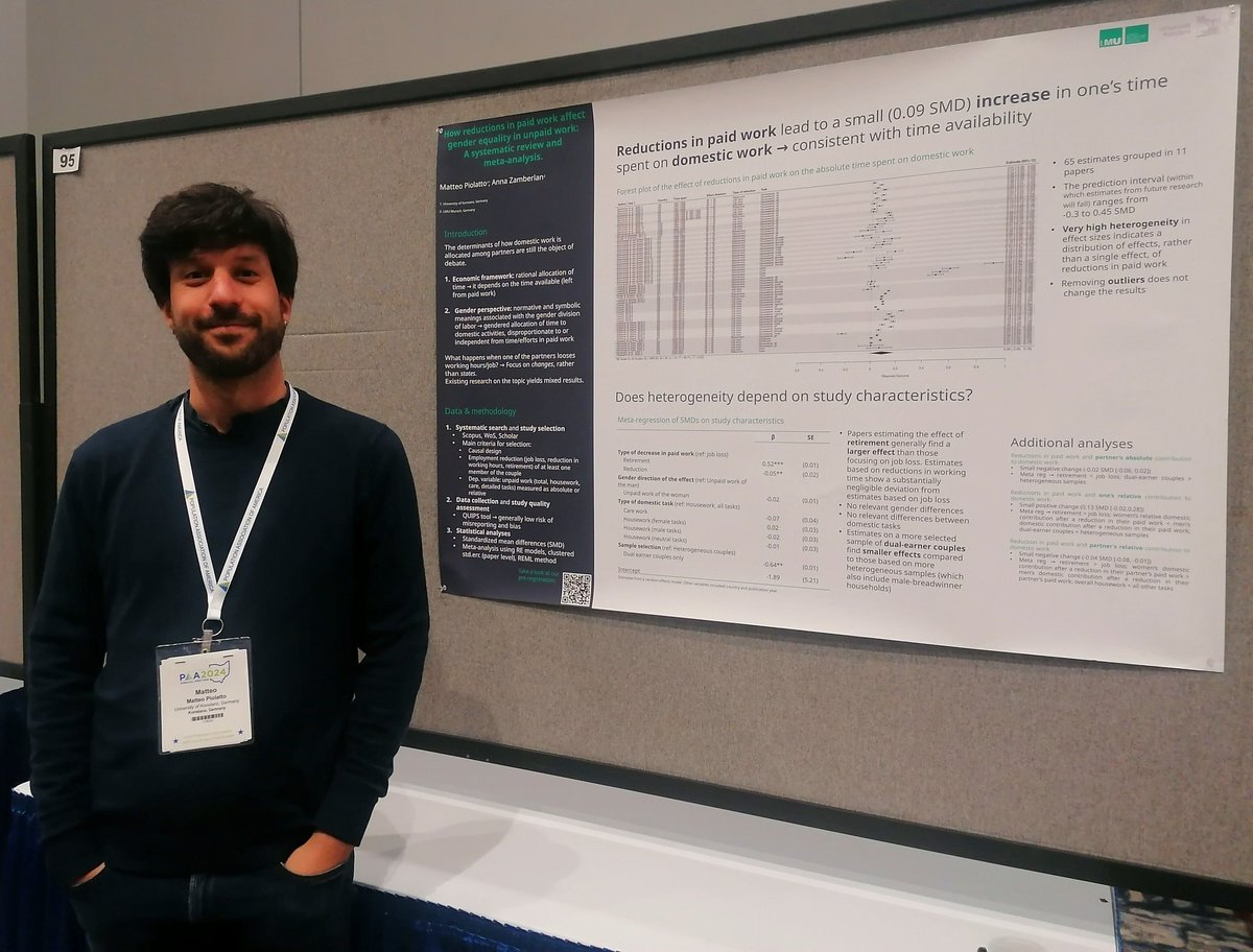 zamberlanna's tweet photo. My 1st #PAA2024 was amazing! 🏙️
Had the chance to discuss discrimination (w/ @GioachinFilippo &amp; Barbieri), singlehood (w/ @BeaCaniglia &amp; Barbieri), and gender ineq. in paid/unpaid work (w/ Piolatto) with great people

Also, I realized my surname sounds kind of fun in the US https://t.co/4PNqY7HLAq