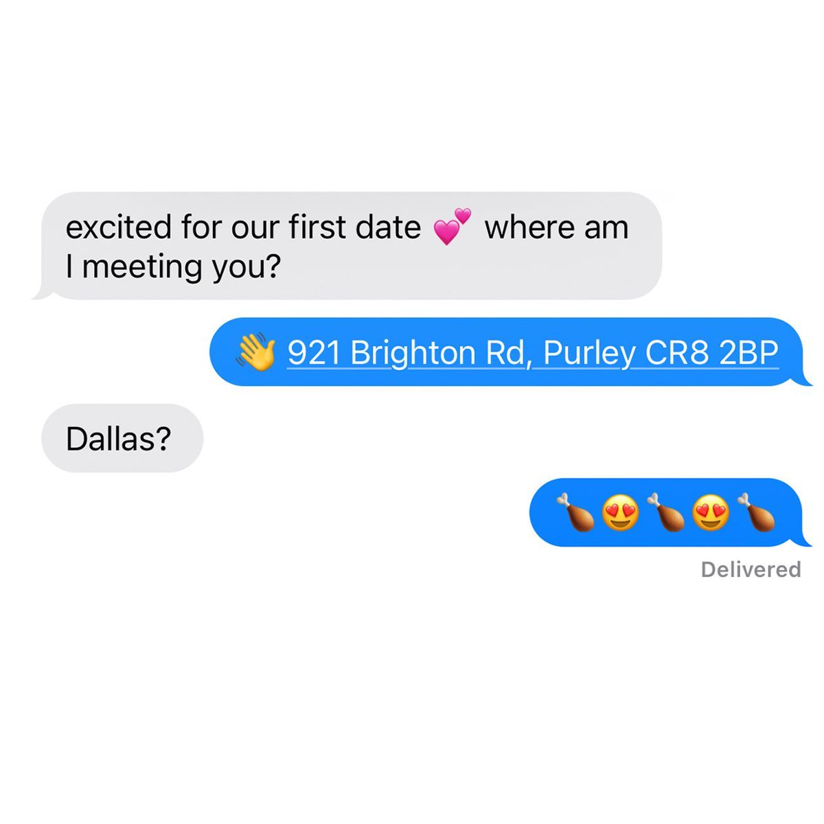 Nowt wrong with a first date at Dallas. Who doesn’t want to be serenaded with fried chicken?? Weirdos. 

#DallasChicken #DallasChickenandPizza #HalalFoodie #HalalUK #Londonfoodie #londonfoodblogger #foodieuk #ukmeat #londonfoodblog #londonfoodguide #londonfoodscene