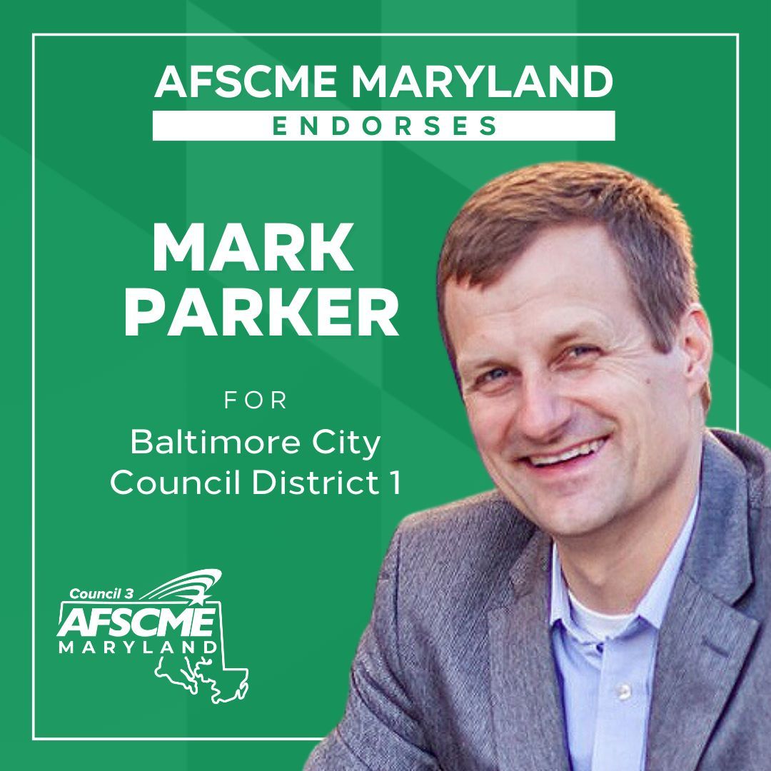 Mark Parker is rooted in the community, dedicated to service, and committed to working families. As pastor of one of Baltimore’s anchor institutions, @1stDistrictMark knows how to build bridges, do outreach, and pound the pavement. We look forward to helping him win.