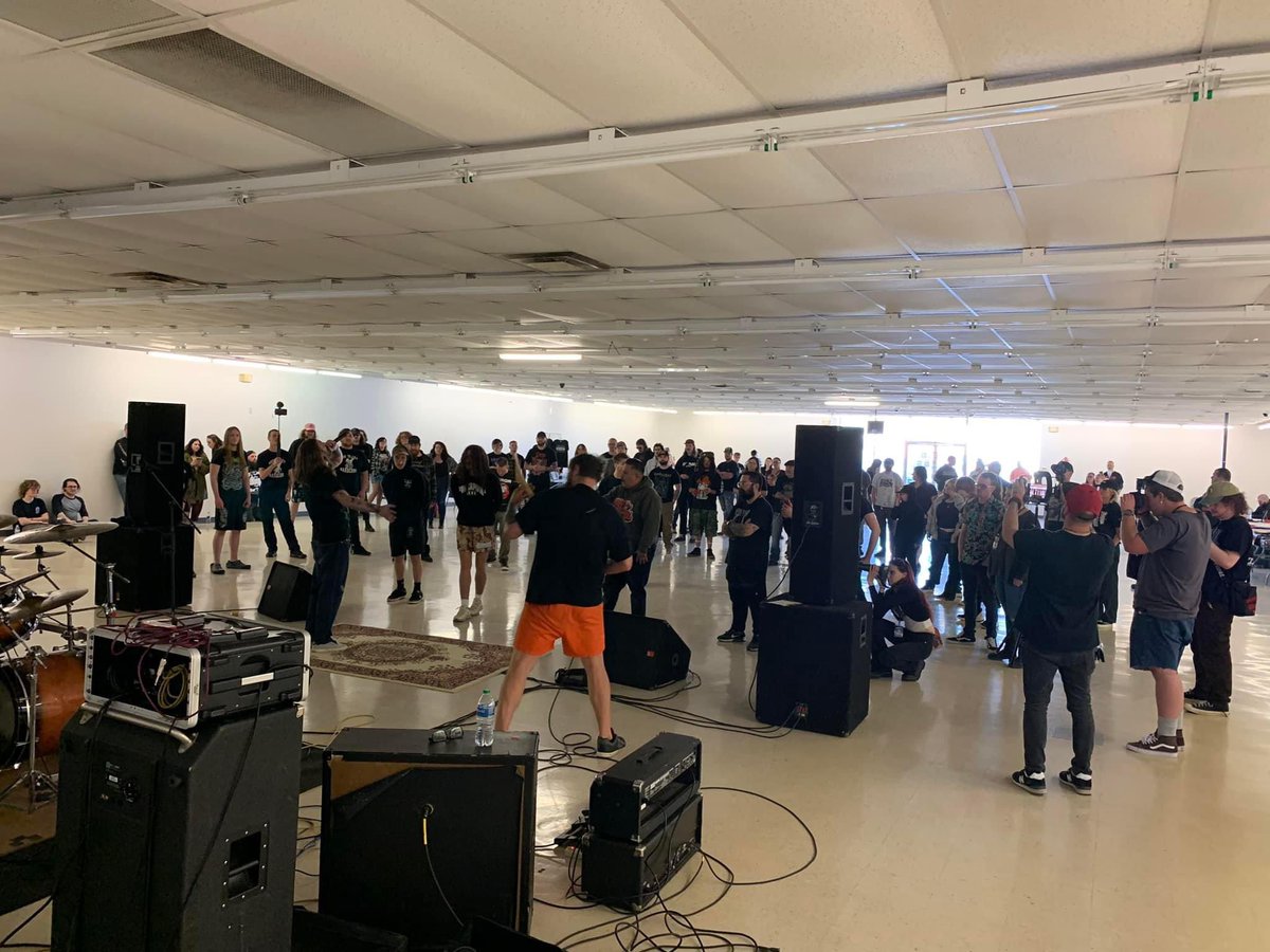 It doesn’t matter what anybody else thinks. A scene is a community and this is our community. And I am very thankful and appreciative of all the bands that played yesterday and all the folks that came out and supported Ohio Valley Hardcore. #OVHC on top
