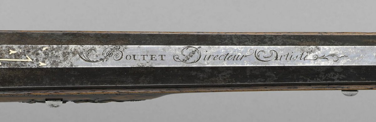 AlainGasquet's tweet photo. Barras' own official rifle followed the same pattern as Carnot's ("PB" engraved), but was even more luxurious, because, well, we are talking about Barras here... https://t.co/HsjIQ6Qt4w
