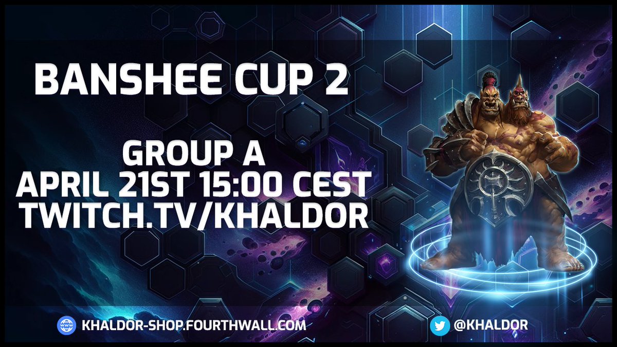 Thomas Kilian (@khaldor) on Twitter photo Final day of Group A, as we see which are the 1st 2 teams to qualify for the finals weekend! Tune in now for some <a href="/BlizzHeroes/">Heroes of the Storm</a> games at twitch.tv/khaldor! Final day of Group A, as we see which are the 1st 2 teams to qualify for the finals weekend! Tune in now for some <a href="/BlizzHeroes/">Heroes of the Storm</a> games at twitch.tv/khaldor!