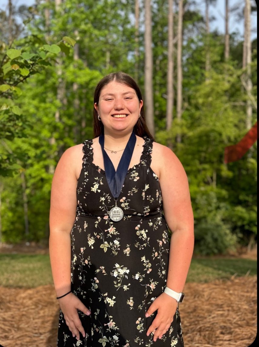 Congrats to Ola Mustang Maddie Reardanz, she is the back-to-back National History Day exhibit State Champion! Maddie has won a 6k scholarship! We Are Ola!