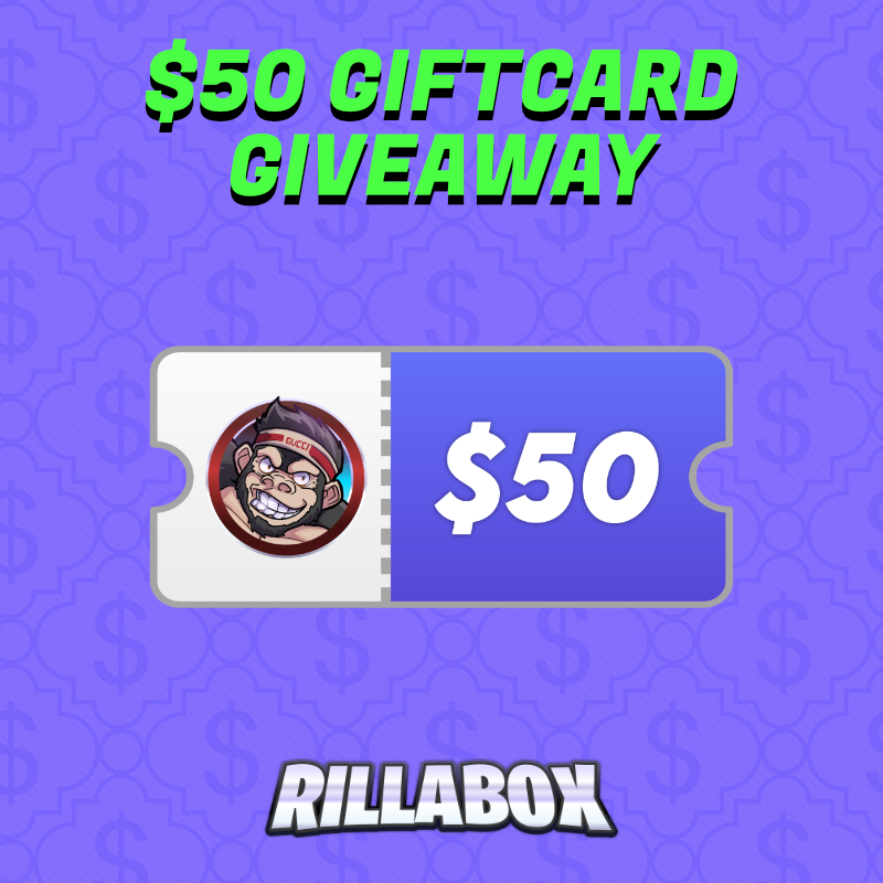 👑$50 RILLABOX GIFTCARD GIVEAWAY👑

It's Sunday which means Monday is around the corner...😰

To enter:

1.) Follow @RillaBox 
2.) Like + RT
3.) Reply with your funniest GIF

Winner chosen in 48 hours✅