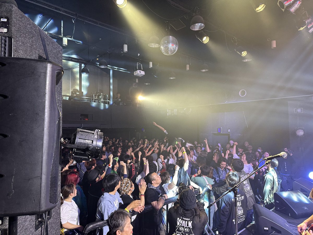 FLYINGSTARTDASH's tweet photo. とにかくありがとう！過去指折りに盛り上がった！最高すぎた。細かいことは後日。またみんなでやっていこうぜ！@WalkInnFes https://t.co/So36mDBsog
