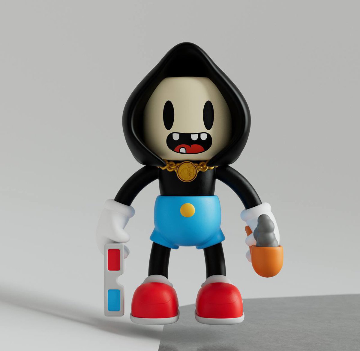 *GIVEAWAY TIME* Burnt Boy by <a href="/Goonz_World/">Now badbad</a> in collaboration with <a href="/DeeZe/">DeeZe ⛳🏌️‍♂️</a> 

NFT that is redeemable for a physical toy + a surprise item

To enter:
Like + RT
Comment / tag some homies 
Follow myself and <a href="/Goonz_World/">Now badbad</a> 

Ends Monday 4/22 @ 4:20PM EST