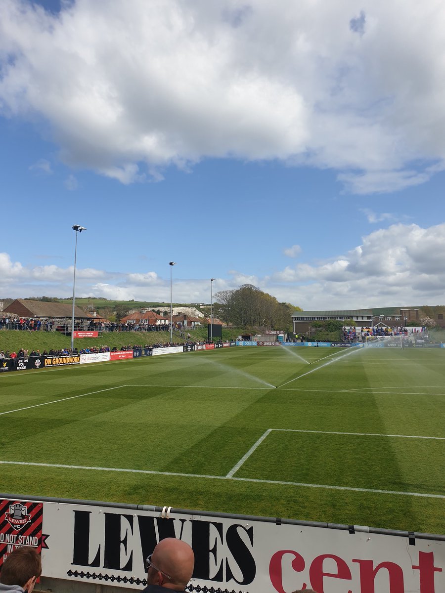 First outing to the Pan for Lewes FC Women v Palace. What a place.