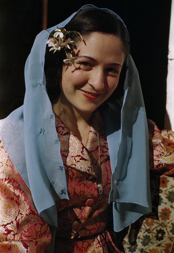 Portrait of a Syrian Woman, Damascus, 1946.