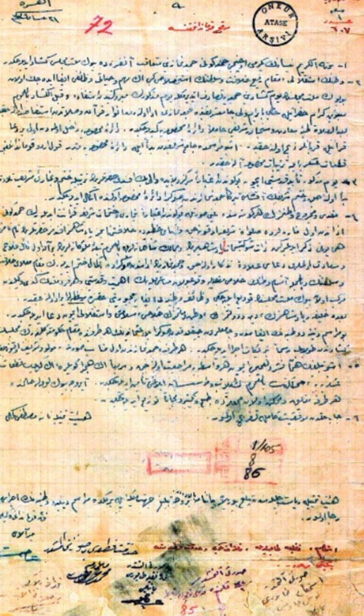 ValiSelcukAslan's tweet photo. “Allah’ın yardımıyla Nisan’ın yirmi üçüncü Cuma günü, Cuma namazından sonra Ankara'da Büyük Millet Meclisi açılacaktır.”

21 Nisan 1920
Temsil Heyeti Adına, Mustafa Kemal

#TBMMnin124üncüYılı https://t.co/40HhIJE1PQ