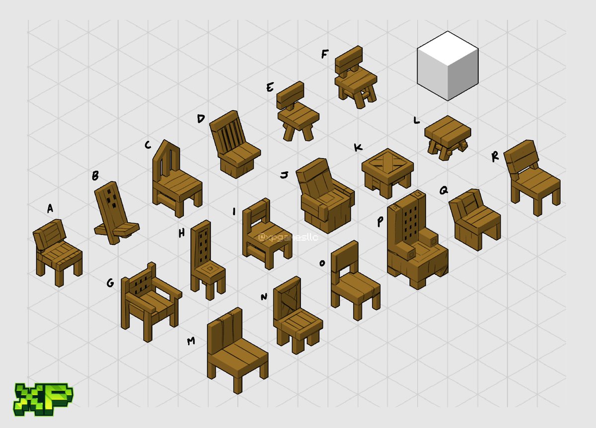 Some concepts from our newest FURNITURE add-on!