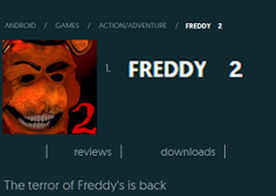 I found this fuckass fnaf2 mobile game