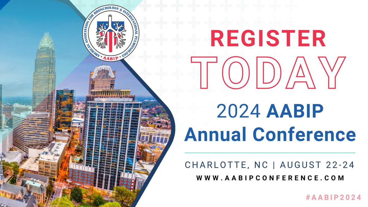 Registration for AABIP 2024 Conference is now open! Explore tracks from advanced diagnostics to thoracic interventions for all career levels. Join us in Charlotte—register today! #AABIP2024 👇👇👇👇👇👇👇👇 aabipconference.com