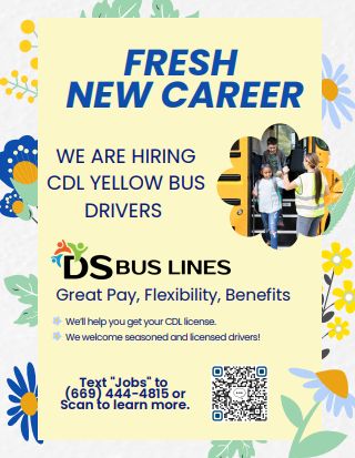 DS Bus Lines needs YOU! 🚌