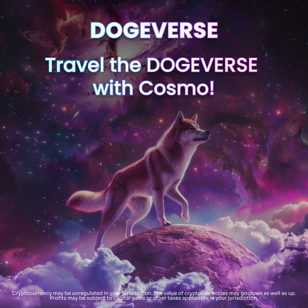 🚀 Say hello to #Cosmo! 🌟

The groundbreaking cosmic #Doge! 🌌🐕

Explore $DOGEVERSE across different chains:

#Ethereum 🌐
#BNB Smart Chain 🔗
#Polygon 📦
#Avalanche C-Chain ❄️
#Base 🚀

Keep an eye out for upcoming releases on:

#Solana ☀️

Ready for the adventure ahead? 🚀