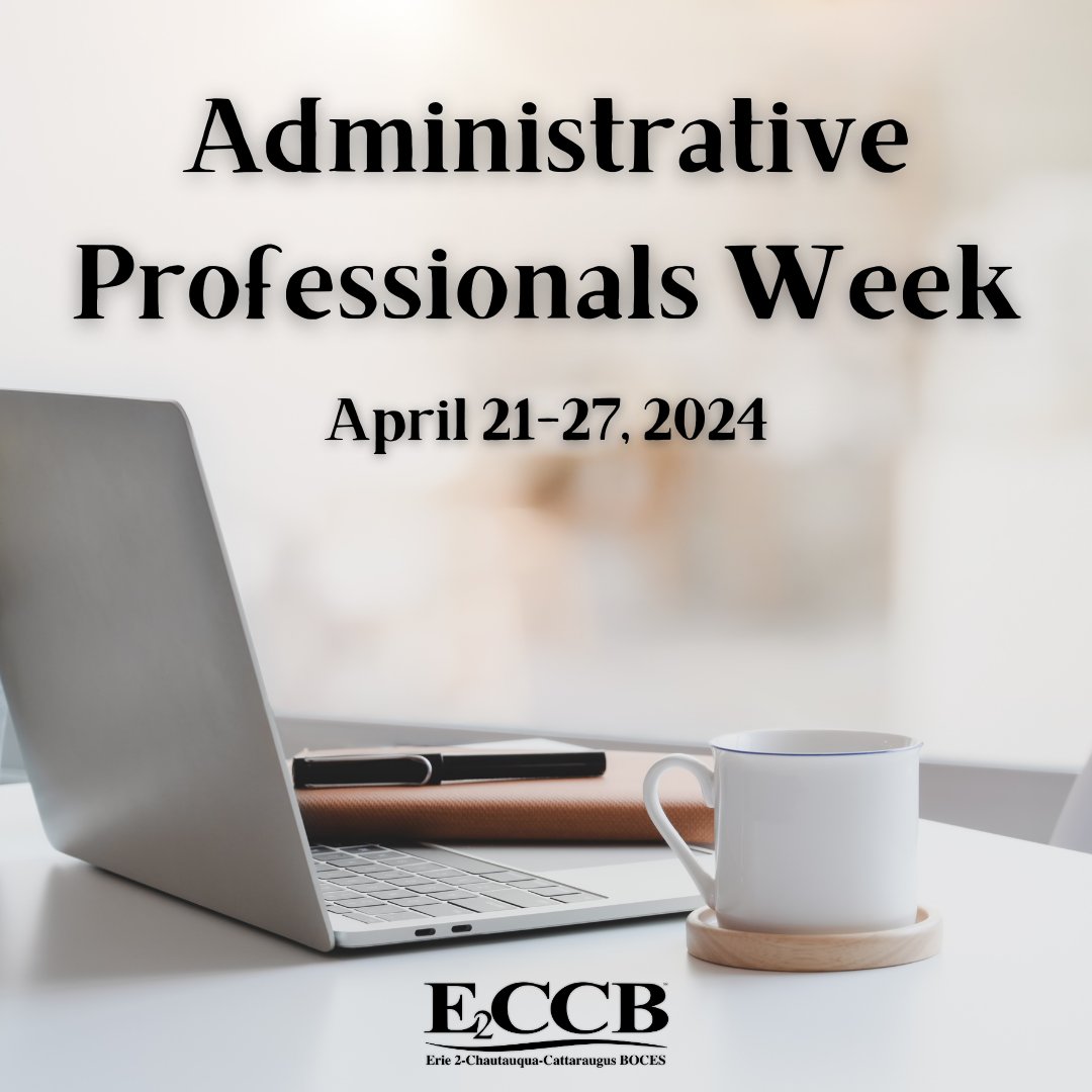The last full week in April celebrates the administrative professionals and secretaries who keep workplaces around the world running smoothly. 

Share your gratitude for an administrative professional this week!

#BOCES #OpportunityMakers