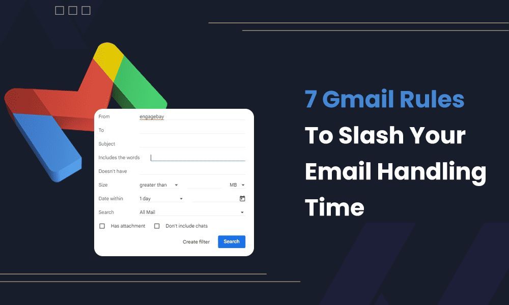 Boost your email efficiency with these 7 Gmail rules! Cut down on handling time and conquer your inbox like a pro. ⏳✉️ buff.ly/3vvQtcL #EmailEfficiency #GmailTips