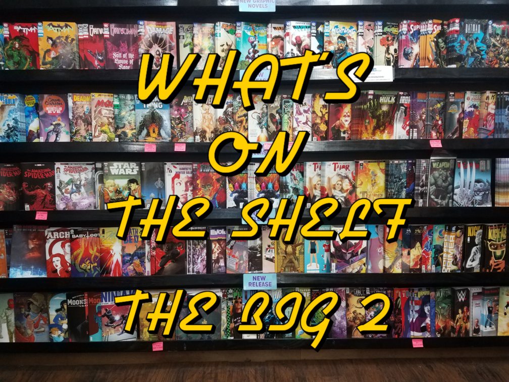 #WHATSONTHESHELF, APRIL 24TH - #TheBig2: @Marvel / @DCOfficial #comics #comicbooks #NCBD #SupportYourLCS  ow.ly/MEYv50RkrAC