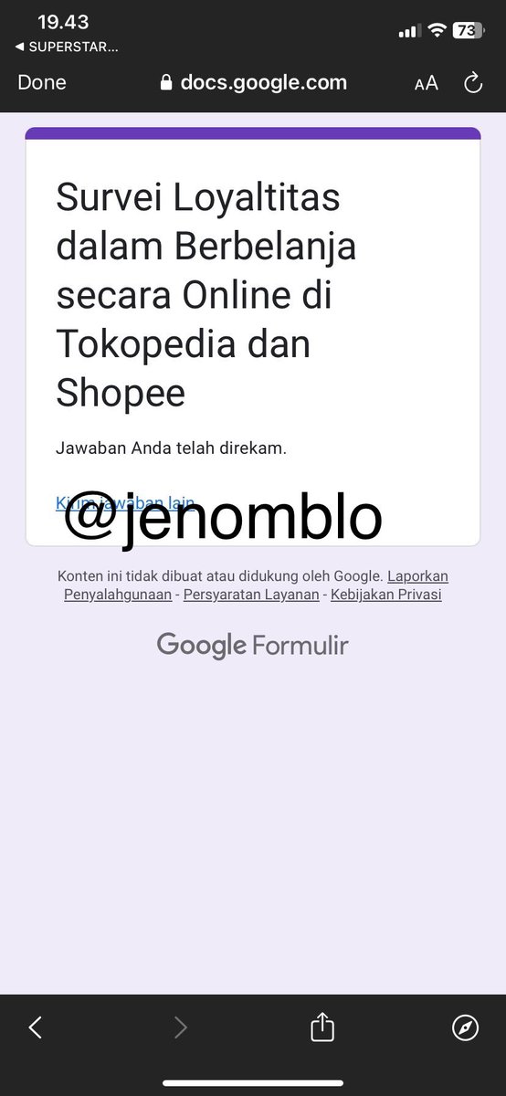 jenomblo's tweet photo. @sebongieshinee hii kak nic!! semogaa skripsinya dilancarkaan dan nggak ada halangan2 lagi yaa kakk biar bisa selesai perkuliahannyaa. semangat terus kakk dan jaga kesehataan 🤍🤍 https://t.co/QHfmIsafWG