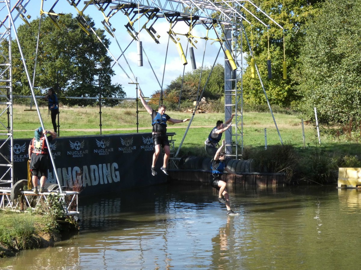We are going to be offering £5 off the registration fee for Running Wild this weekend only - just use code WILD5. 🏃‍♂️ Climb over, crawl through and jump across some crazy obstacles, before finishing in style with the famous 20-foot Deathslide into a lake! loom.ly/TbHOL0o