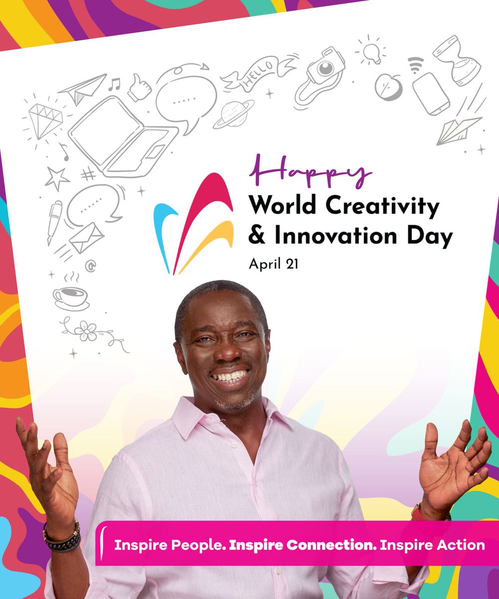 Happy World Creativity and Innovation Day to all Edo creatives and innovators! 

Today, I celebrate the role of creativity and innovation in transforming ideas into solutions; I am more convinced  than ever that together, our imaginative minds can awaken change and make a