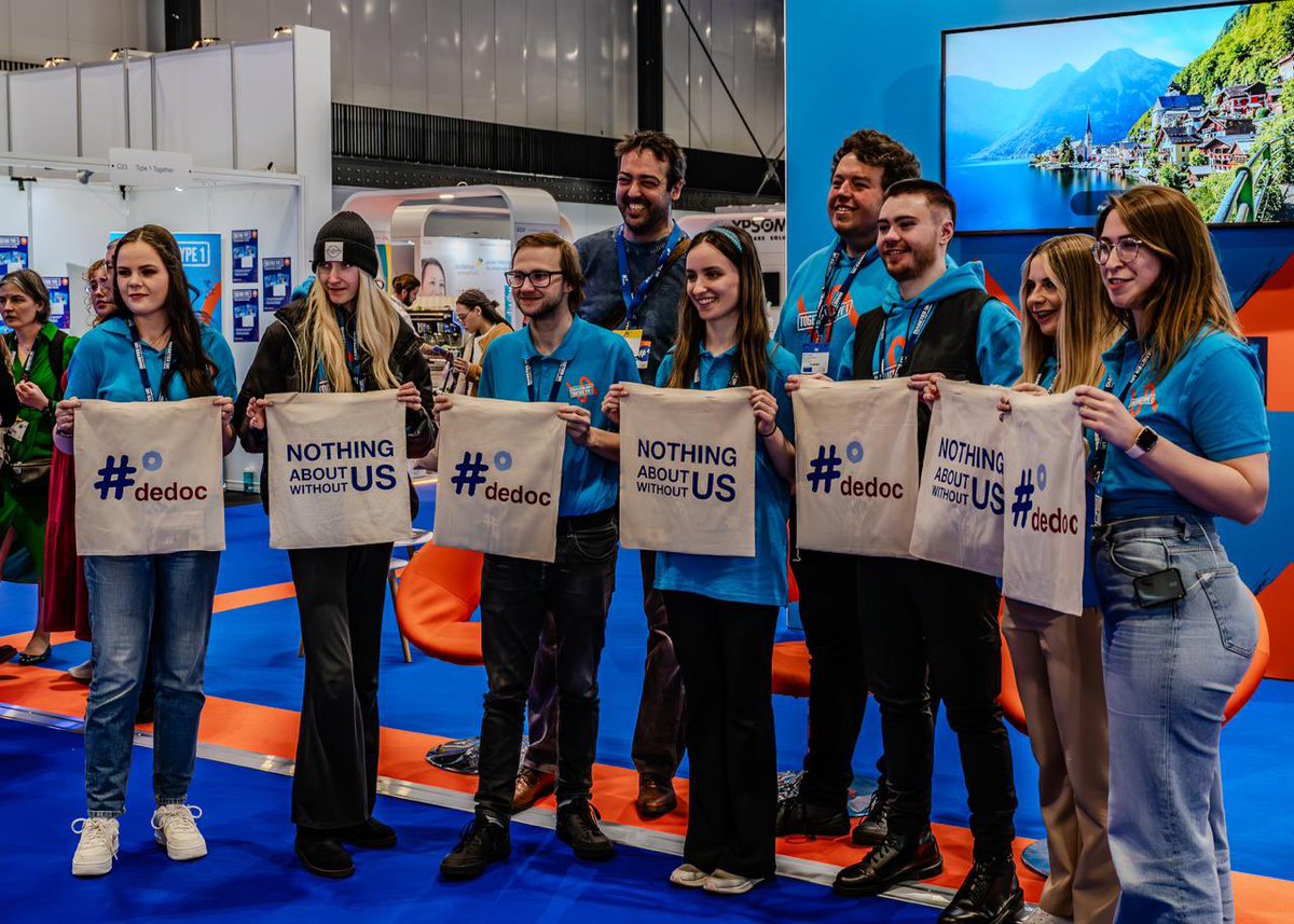 Great to see the effort <a href="/DiabetesUK/">Diabetes UK</a> made to involve people with lived experience at #DUKPC24 

So many people living with diabetes contributing to the discussions 

Thank you all 💙

<a href="/dedocORG/">#dedoc°</a> #dedoc #gbdoc <a href="/diabetes_chat/">DiabetesChat</a> @JDRFUK <a href="/DigiBeteUK/">DigiBete</a>