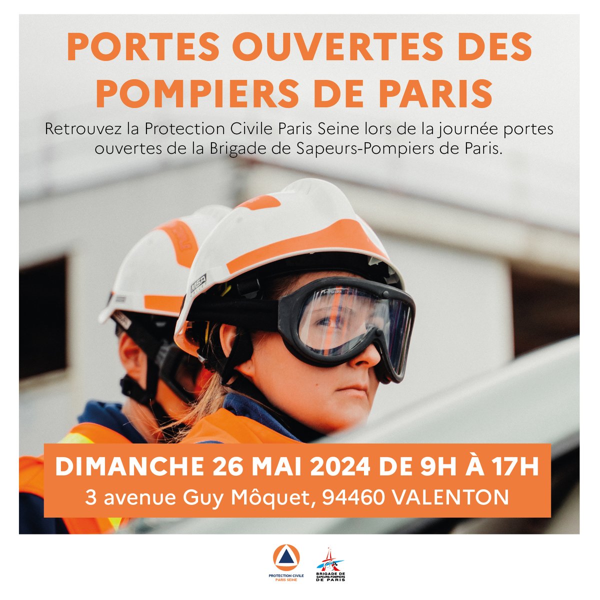 Protection Civile Paris Seine (@pcparisseine) on Twitter photo Retrouvez la Protection Civile Paris Seine à la journée #PortesOuvertes des <a href="/PompiersParis/">PompiersParis</a> dimanche prochain 📍
Vous pourrez découvrir nos activités : postes de secours, gardes, formation aux premiers secours, aide humanitaire...
Venez nous rencontrer, on vous attend nombreux ! Retrouvez la Protection Civile Paris Seine à la journée #PortesOuvertes des <a href="/PompiersParis/">PompiersParis</a> dimanche prochain 📍
Vous pourrez découvrir nos activités : postes de secours, gardes, formation aux premiers secours, aide humanitaire...
Venez nous rencontrer, on vous attend nombreux !