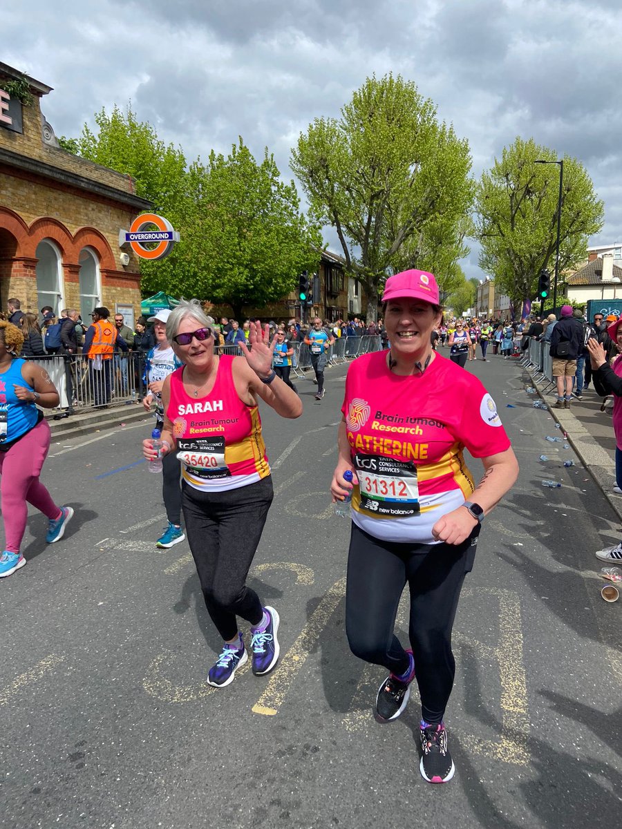 Our supporters are smashing it 💪 #LondonMarathon2024