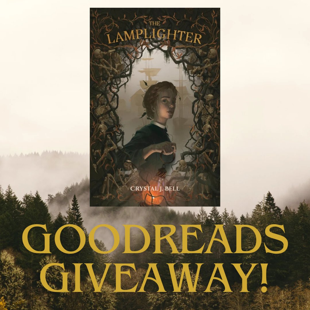 It's time for a Goodreads Giveaway for The Lamplighter! Woohoo! Check out the link in my bio to enter. It will close May 21st. Goodluck! @fluxbooks
