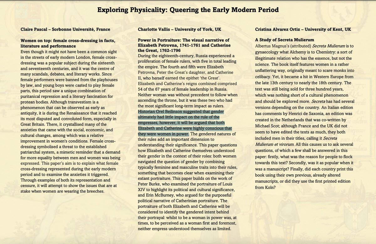 In 2018, a research paper I wrote as an undergrad on 18th-century Russian queenship appeared as a book chapter. Academia-edu tells me that a Ph.D. student in the UK is writing a dissertation on the topic and refuting my argument. Exciting! Eager to read the outcome, Charlotte!