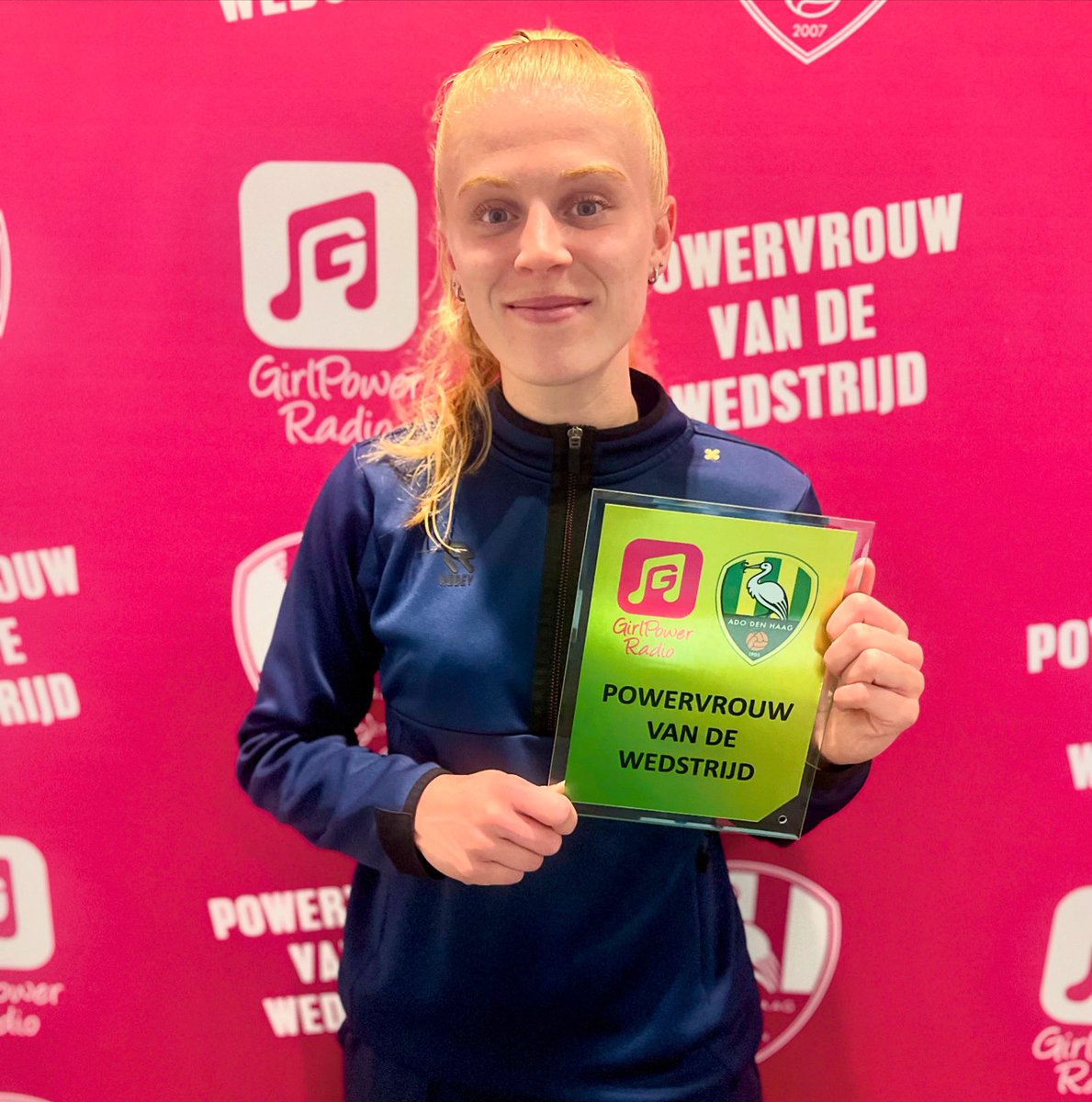 ADODHVrouwen's tweet photo. Solid game, Bo! 👏🏼

#ADOfey (2-1) https://t.co/URs3f2RpvW