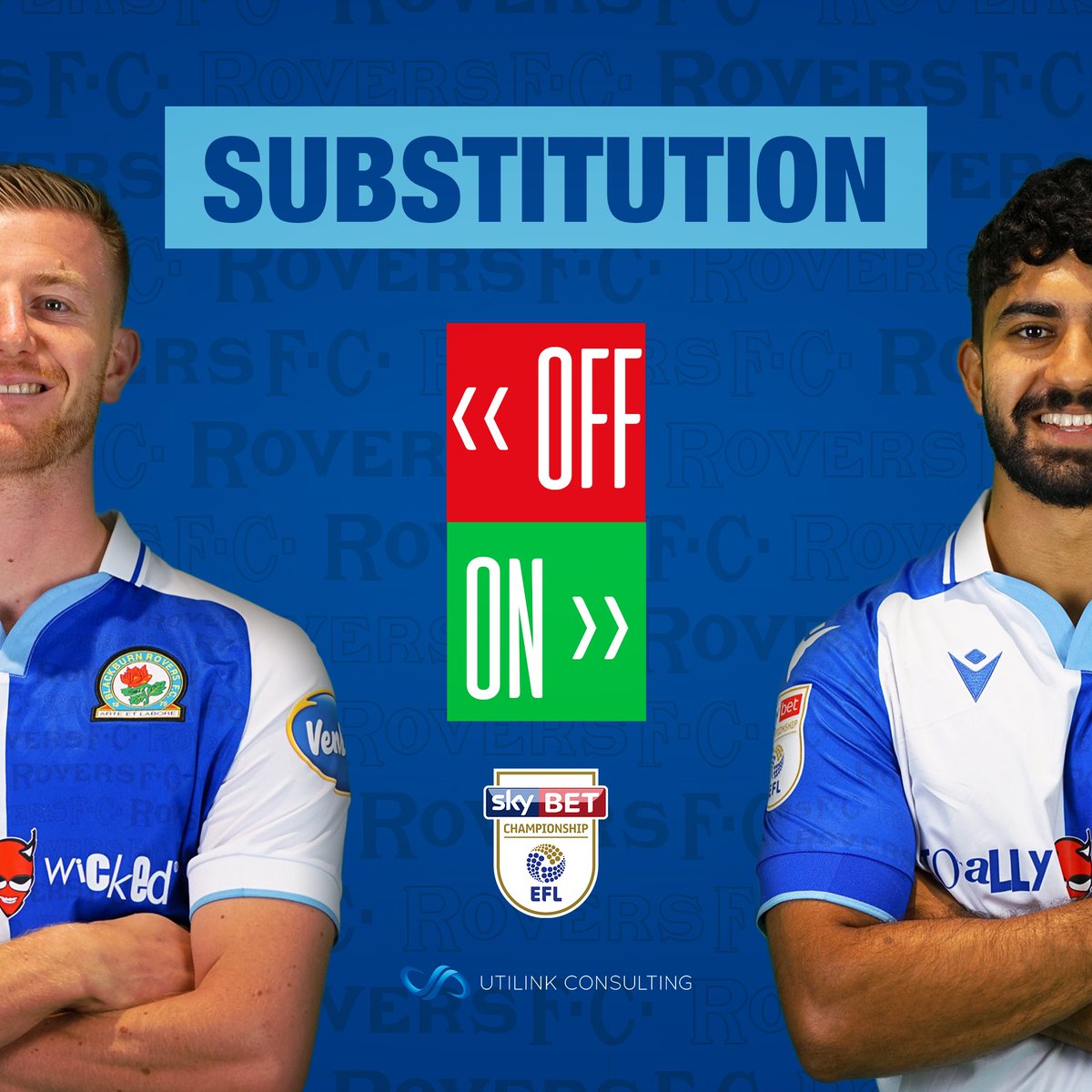 75' 🌹 #Rovers 1-3 #swfc 🦉 🔄 Second change as Scotty is helped off the pitch: ↩️ Scott Wharton ↪️ Dilan Markanday #ROVvSHW 🔵⚪️