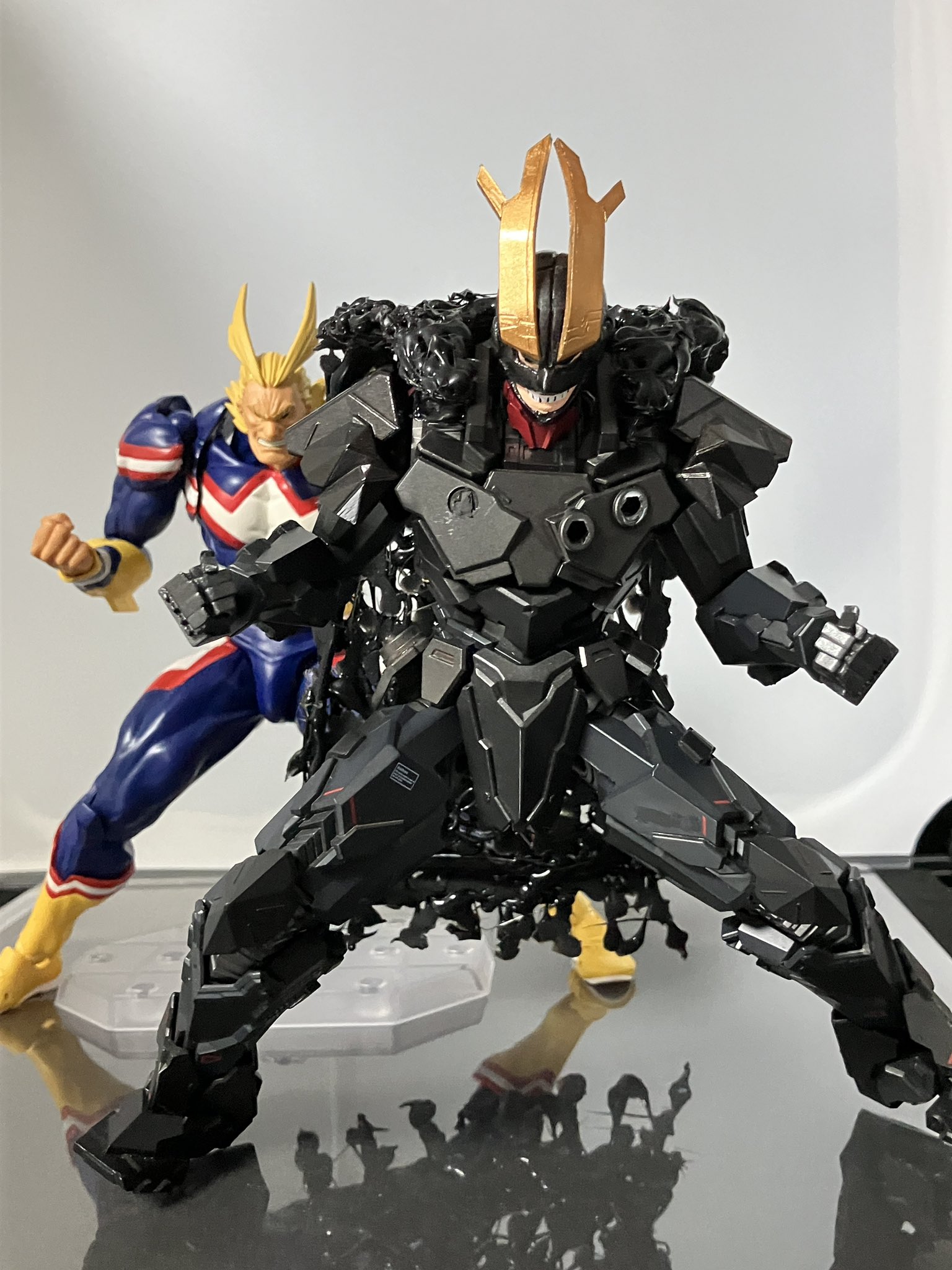 アーマードオールマイト、荼毘フィギュア箱付き 僕のヒーローアカデミア フィギュア アーマードオールマイト